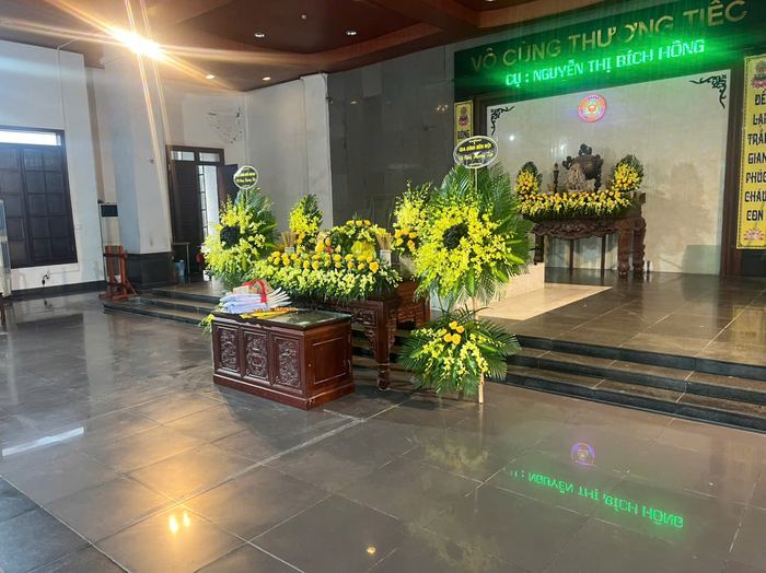 Không gian tổ chức tang lễ trang nghiêm tại Hà Nội