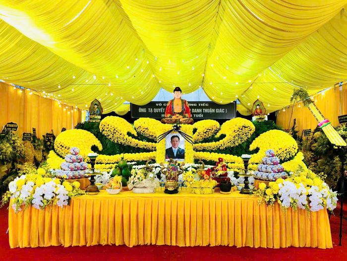 Trang trí linh đường tang lễ tại Thạch Thất